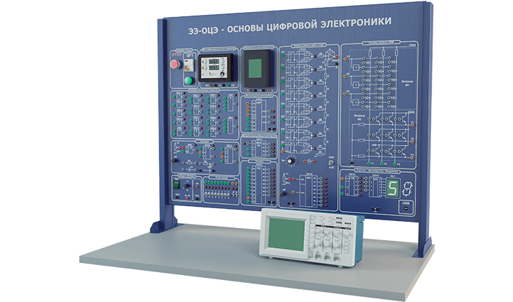 Лабораторная установка по изучению основ цифровой электроники 