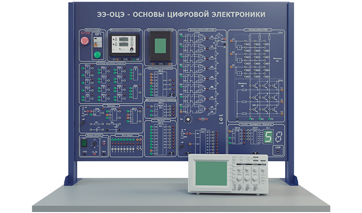 Лабораторная установка по изучению основ цифровой электроники 